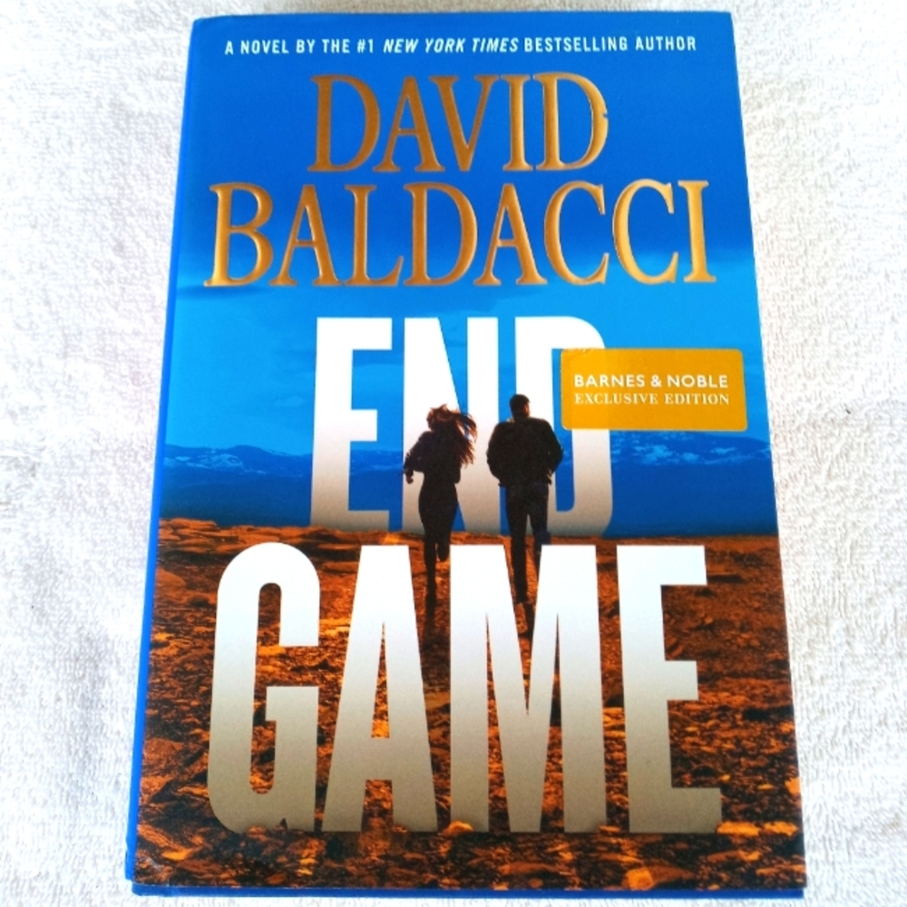 END GAME NWT (EXCLUSIVE EDITION) DAVID BALDACCI with Jacket